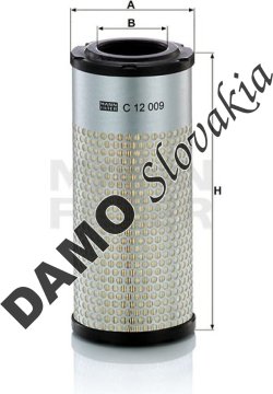 Vzduchový filter MANN FILTER C 12 009