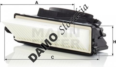 Vzduchový filter MANN FILTER C 29 035-2