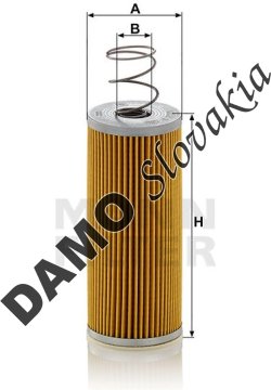 Vzduchový filter MANN FILTER C 717/1