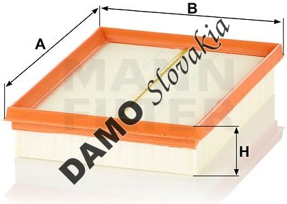 Kabínový filter MANN FILTER CU 2567