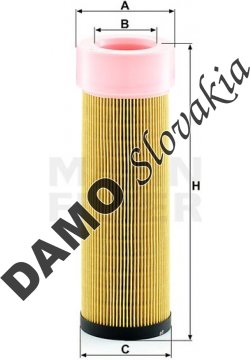 Olejový filter MANN FILTER H 1058