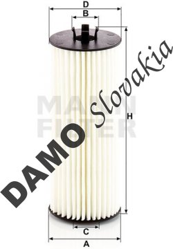 Olejový filter MANN FILTER HU 6008/1 z