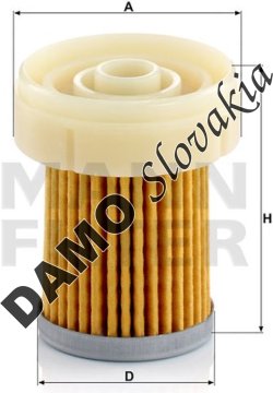Palivový filter MANN FILTER P 321 x