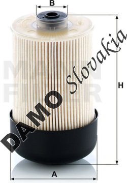 Palivový filter MANN FILTER PU 9009 z KIT