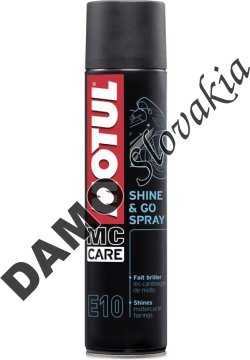 MOTUL E10 SHINE & GO SPRAY - 400ml