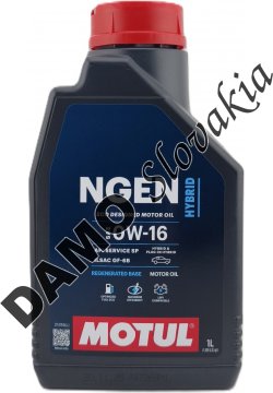 MOTUL NGEN HYBRID 0W-16 - 1l