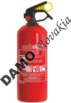 Práškový hasiaci prístroj - 1 kg