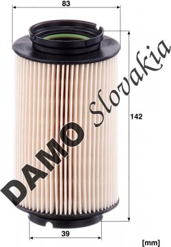 Palivový filter MANN FILTER PU 936/4 x