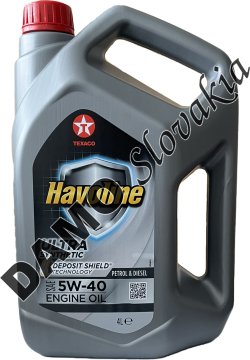 TEXACO Havoline Ultra 5W-40 - 4l