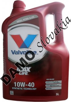 VALVOLINE MAXLIFE 10W-40 - 5l