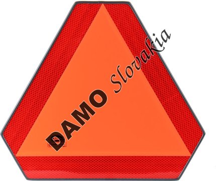 Výstražný trojuholník pre pomalé vozidlá