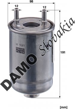 Palivový filter MANN FILTER  WK 9049 z
