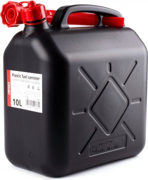 Kanister na palivo plastový 10l čierny V1