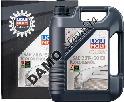 LIQUI MOLY CLASSIC MOTORENöL 20W-50 HD - 5l