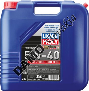 LIQUI MOLY SYNTHOIL HIGH TECH 5W-40 - 20l