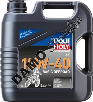 LIQUI MOLY 4T 10W-40 BASIC OFFROAD - 4l