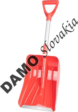 AMIO Výsuvná lopata na sneh s hliníkovou čepeľou 71-91 cm
