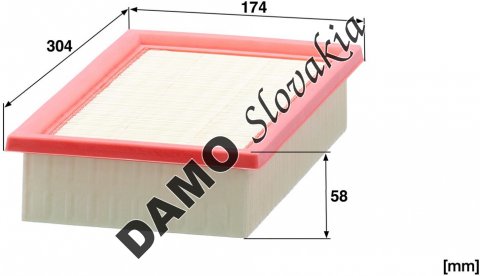 Vzduchový filter MANN FILTER C 30 053