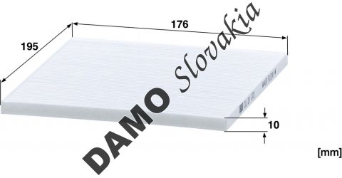 Kabínový filter MANN FILTER CU 20 072