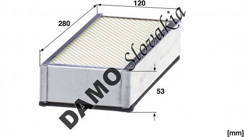 Kabínový filter MANN FILTER CUD 28 047