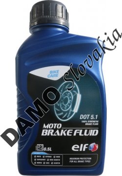ELF MOTO BRAKE FLUID DOT 5.1 - 500ml