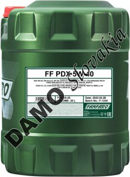 FANFARO PDX 5W-40 - 20l