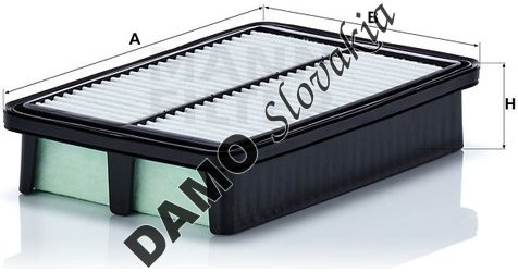Vzduchový filter MANN FILTER C 24 071
