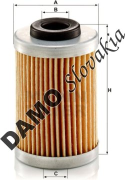 Olejový filter MANN FILTER H 43/2