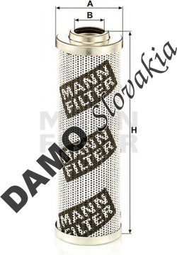 Filter hydrauliky MANN FILTER HD 6004 x