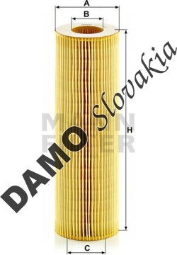 Olejový filter MANN FILTER HU 1077/2 x