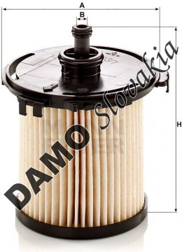 Palivový filter MANN FILTER PU 12 003/1 z