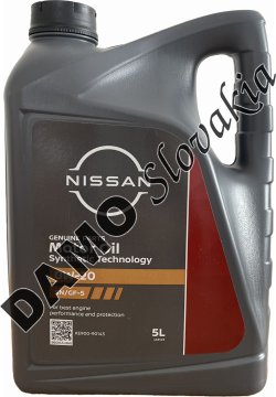 NISSAN MOTOR OIL 0W-20 - 5l