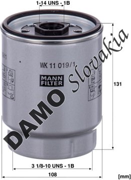Palivový filter MANN FILTER WK 11 019/1 z