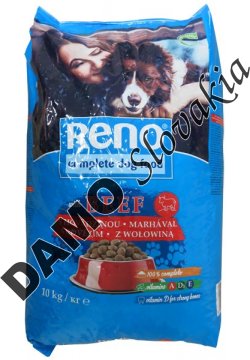 RENO granule pes hovädzie - 10kg