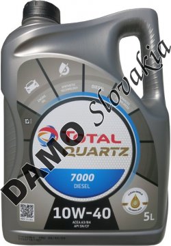 TOTAL QUARTZ 7000 DIESEL 10W-40 - 5l