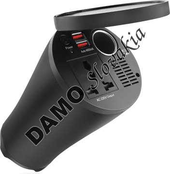 AMIO menič napätia 12V/220V 150W/300W 2xUSB PI02