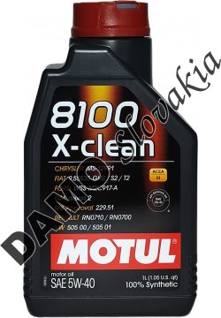 MOTUL 8100 X-CLEAN C3 5W-40 - 1l