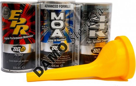 BG 6577 MO KIT Dekarbonizácia - benzín - 3x325 ml
