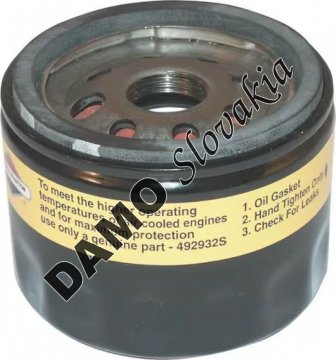 BRIGGS AND STRATTON Olejový filter 492932S