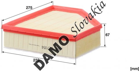 Vzduchový filter MANN FILTER C 27 054