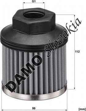 Filter hydrauliky MANN FILTER HD 10 019