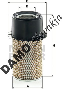 Vzduchový filter MANN FILTER C 16 190 x