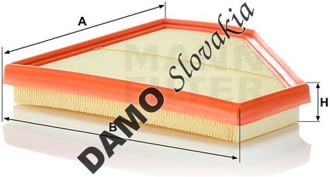 Vzduchový filter MANN FILTER C 26 047