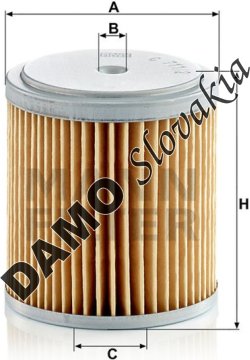 Vzduchový filter MANN FILTER C 711/2