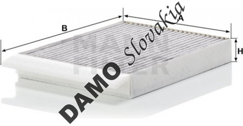 Kabínový filter MANN FILTER CUK 30 012