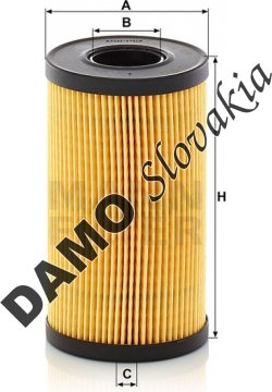 Olejový filter MANN FILTER HU 6024 z