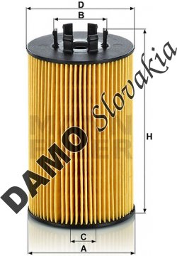 Olejový filter MANN FILTER HU 9007 z