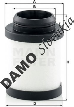 Separátor oleja MANN FILTER LE 3018