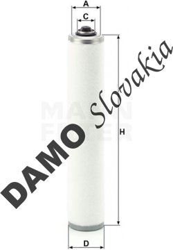 Separátor oleja MANN FILTER LE 9019