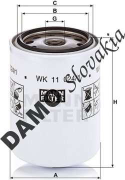 Palivový filter MANN FILTER WK 11 024/1